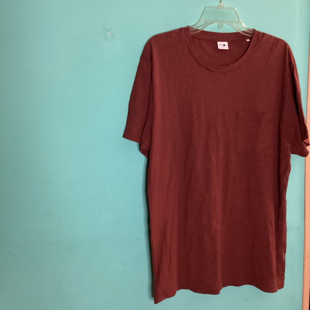 NN07 No Nationality Mens Aspen Tee Size XL EUC